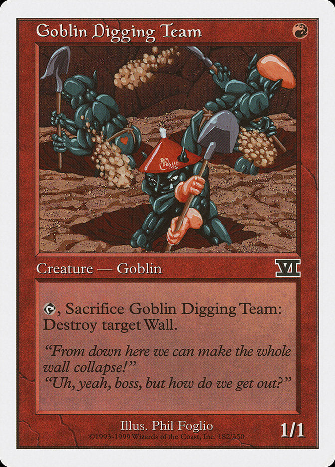 Goblin Digging Team [Classic Sixth Edition] | Deep Dive Games St. Marys