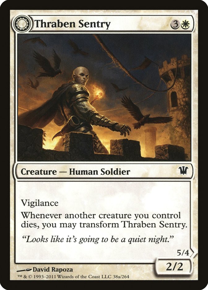 Thraben Sentry // Thraben Militia [Innistrad] | Deep Dive Games St. Marys