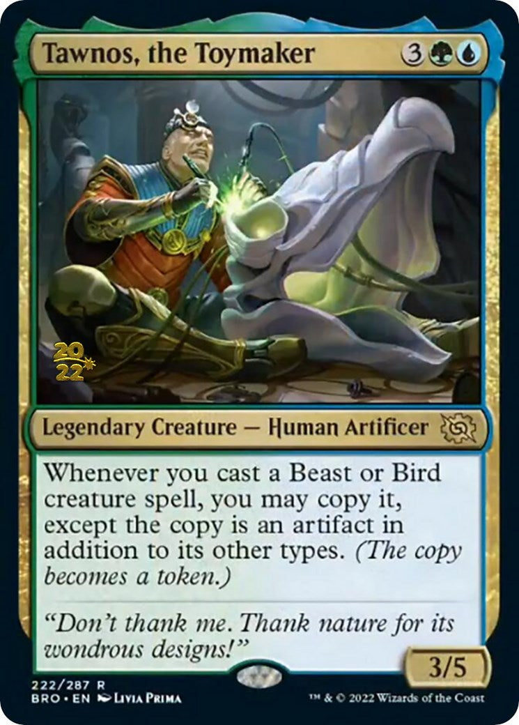 Tawnos, the Toymaker [The Brothers' War Prerelease Promos] | Deep Dive Games St. Marys