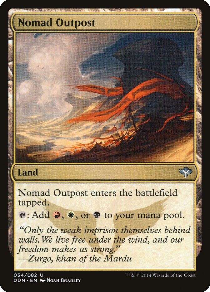 Nomad Outpost [Duel Decks: Speed vs. Cunning] | Deep Dive Games St. Marys