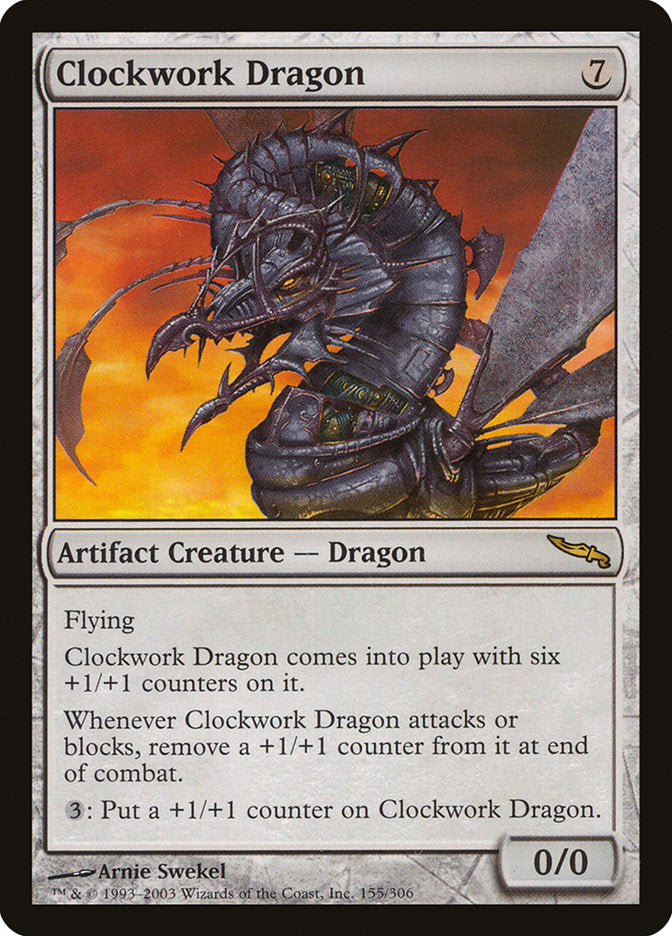Clockwork Dragon [Mirrodin] | Deep Dive Games St. Marys