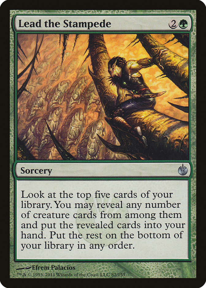 Lead the Stampede [Mirrodin Besieged] | Deep Dive Games St. Marys