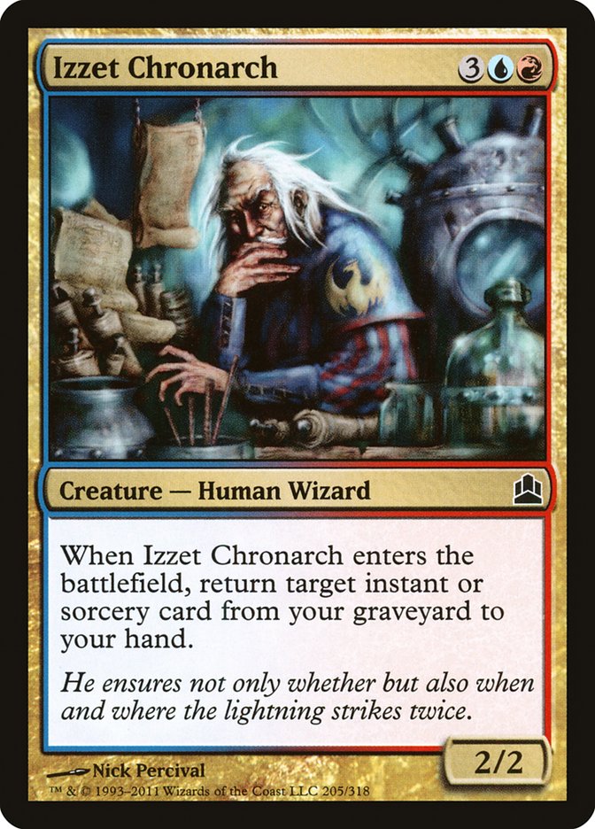 Izzet Chronarch [Commander 2011] | Deep Dive Games St. Marys