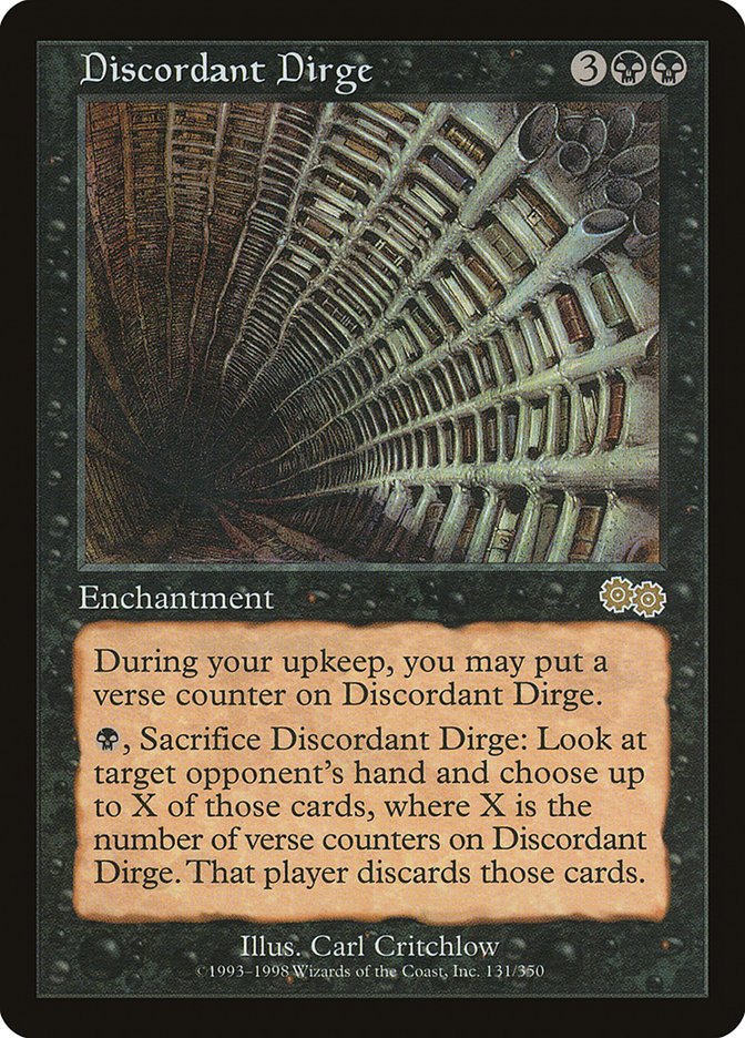 Discordant Dirge [Urza's Saga] | Deep Dive Games St. Marys