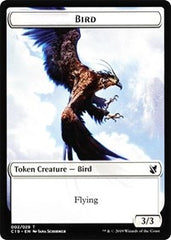 Bird (002) // Sculpture Double-Sided Token [Commander 2019 Tokens] | Deep Dive Games St. Marys