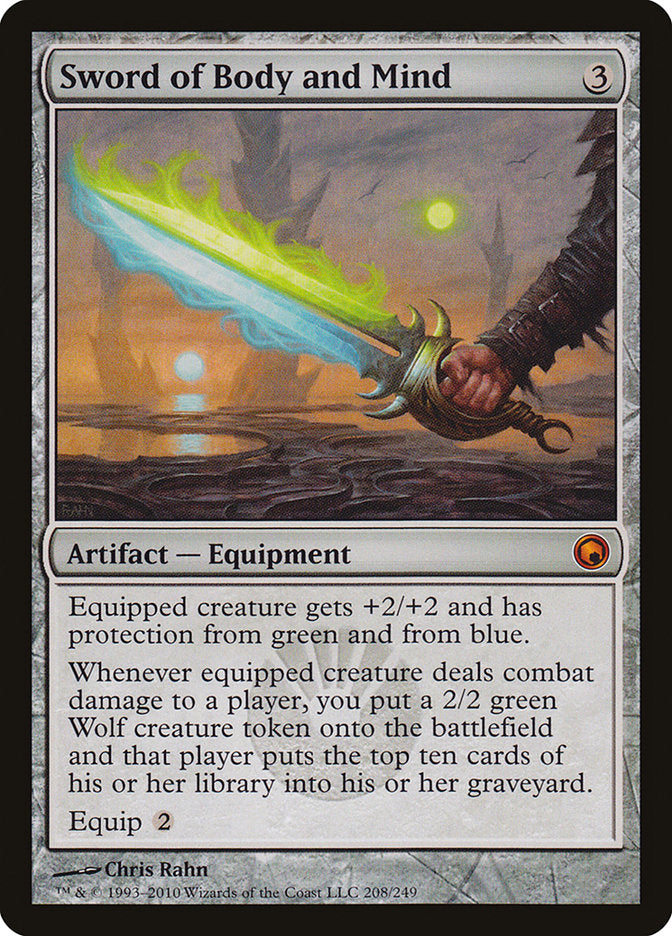 Sword of Body and Mind [Scars of Mirrodin] | Deep Dive Games St. Marys