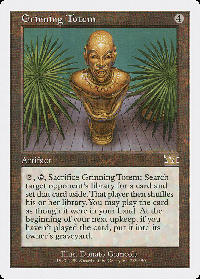 Grinning Totem [Classic Sixth Edition] | Deep Dive Games St. Marys