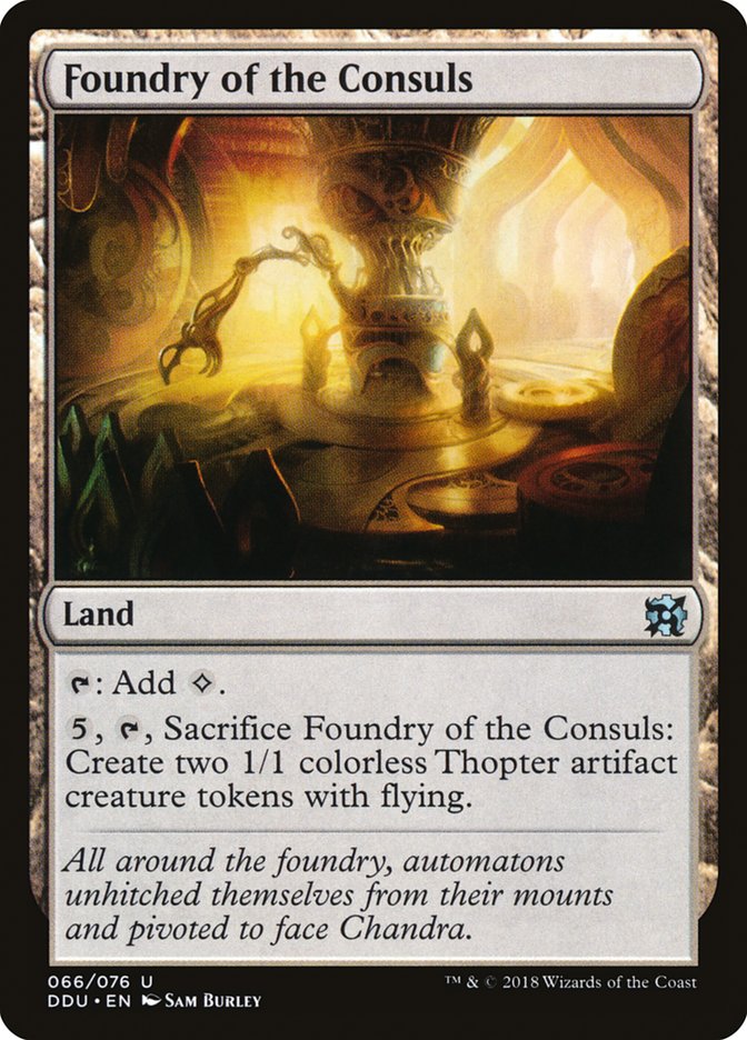 Foundry of the Consuls [Duel Decks: Elves vs. Inventors] | Deep Dive Games St. Marys