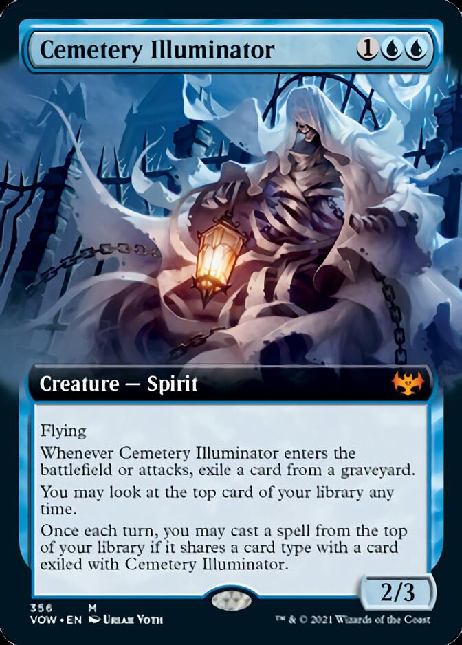 Cemetery Illuminator (Extended Art) [Innistrad: Crimson Vow] | Deep Dive Games St. Marys