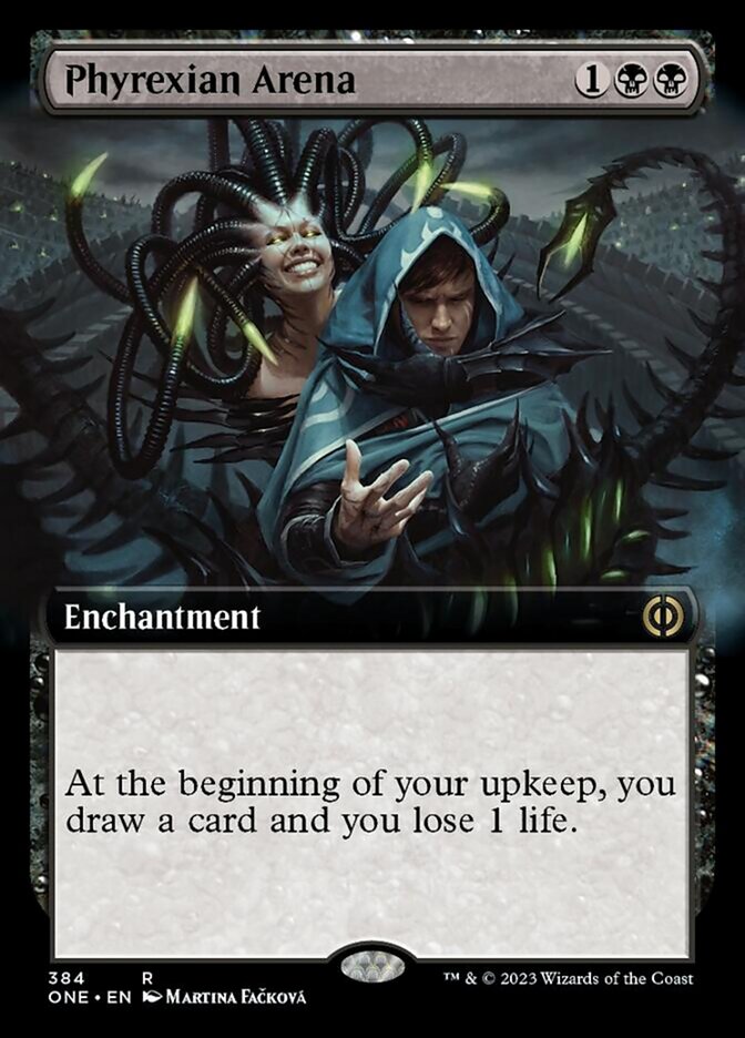 Phyrexian Arena (Extended Art) [Phyrexia: All Will Be One] | Deep Dive Games St. Marys