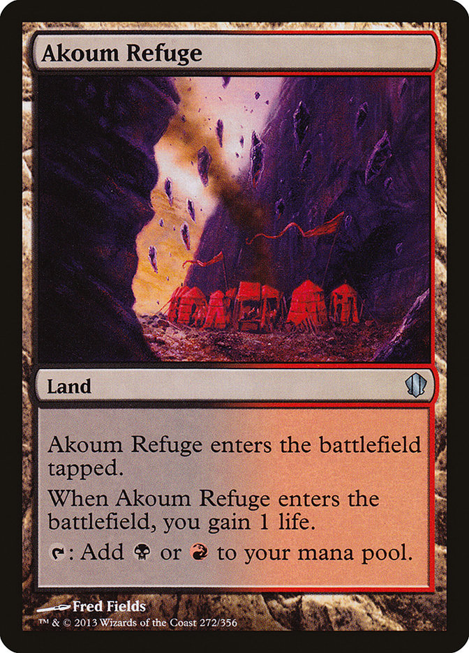 Akoum Refuge [Commander 2013] | Deep Dive Games St. Marys