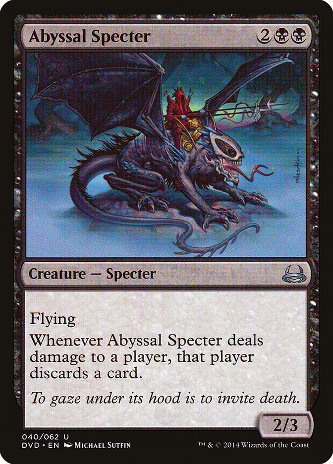 Abyssal Specter (Divine vs. Demonic) [Duel Decks Anthology] | Deep Dive Games St. Marys