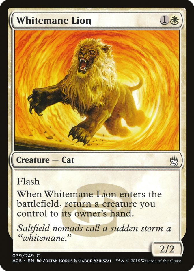 Whitemane Lion [Masters 25] | Deep Dive Games St. Marys