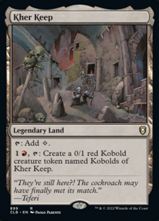 Kher Keep [Commander Legends: Battle for Baldur's Gate] | Deep Dive Games St. Marys
