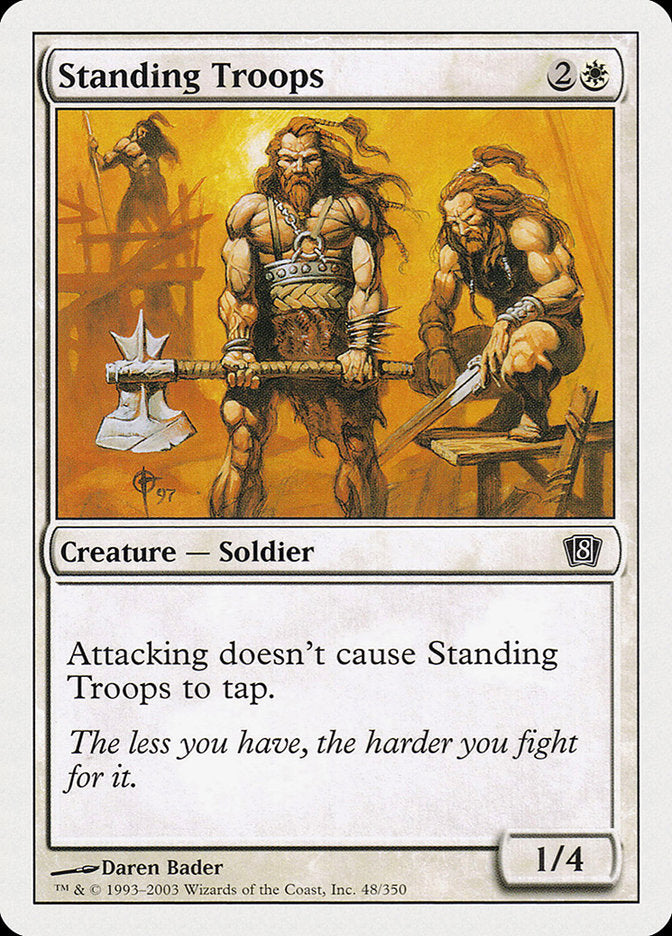 Standing Troops [Eighth Edition] | Deep Dive Games St. Marys