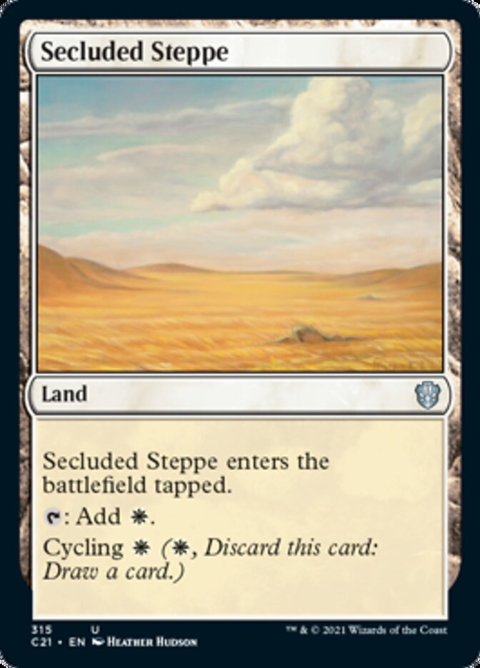 Secluded Steppe [Commander 2021] | Deep Dive Games St. Marys