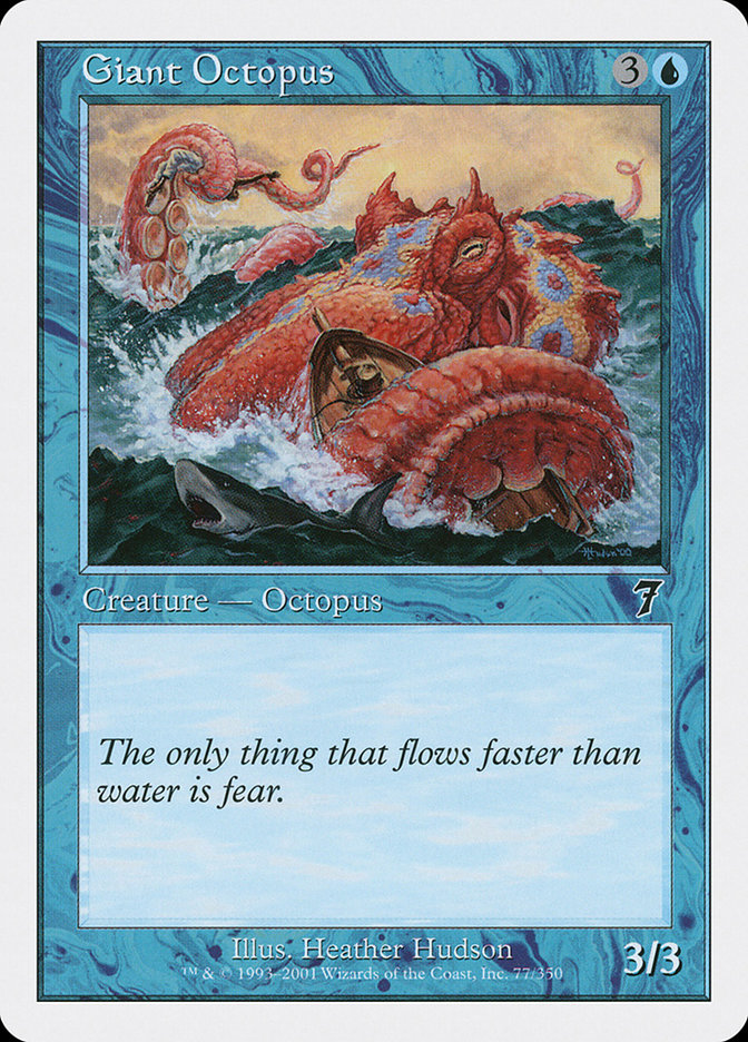 Giant Octopus [Seventh Edition] | Deep Dive Games St. Marys