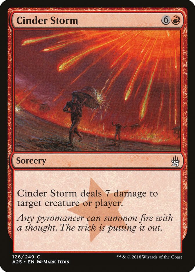 Cinder Storm [Masters 25] | Deep Dive Games St. Marys