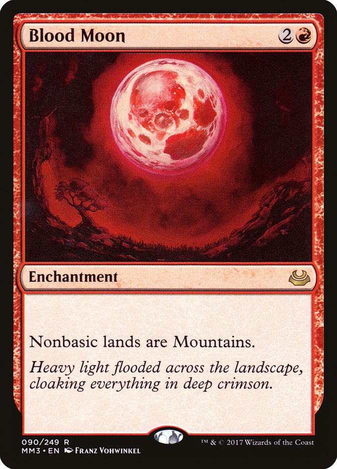 Blood Moon [Modern Masters 2017] | Deep Dive Games St. Marys
