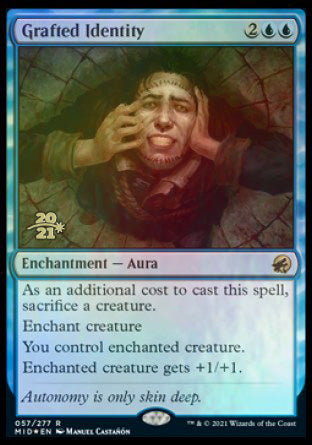 Grafted Identity [Innistrad: Midnight Hunt Prerelease Promos] | Deep Dive Games St. Marys