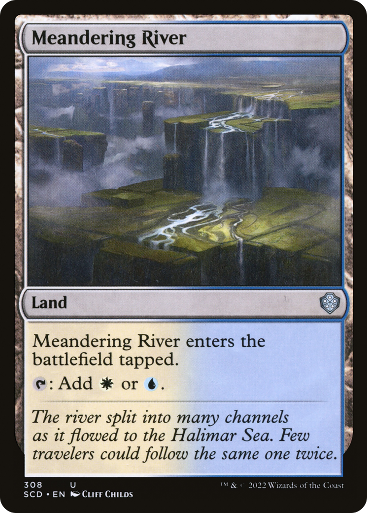 Meandering River [Starter Commander Decks] | Deep Dive Games St. Marys