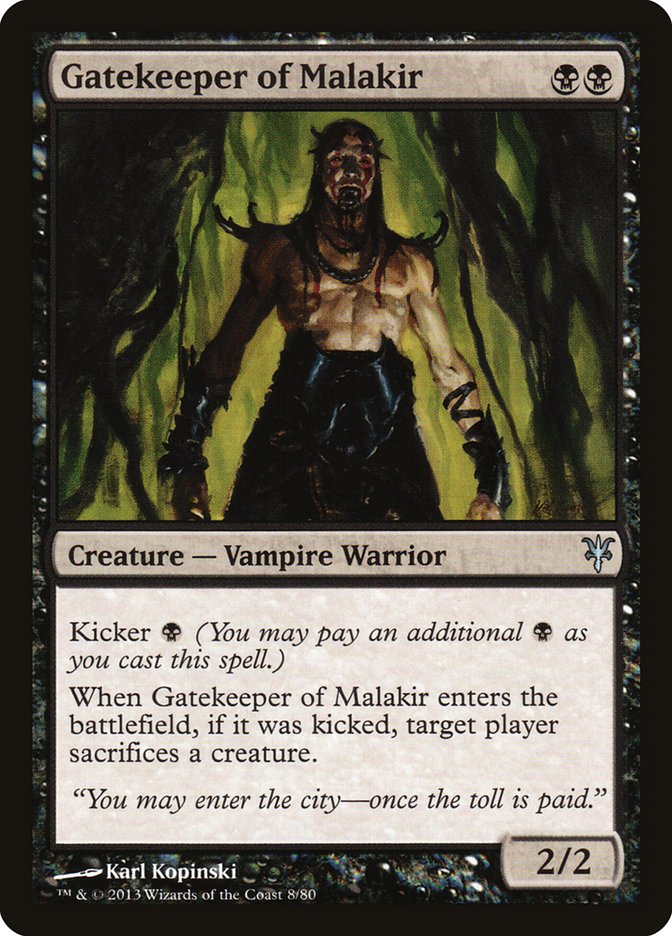 Gatekeeper of Malakir [Duel Decks: Sorin vs. Tibalt] | Deep Dive Games St. Marys