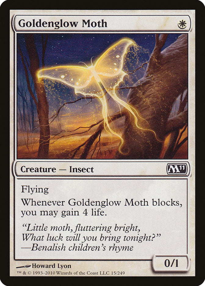 Goldenglow Moth [Magic 2011] | Deep Dive Games St. Marys