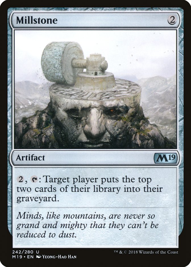 Millstone [Core Set 2019] | Deep Dive Games St. Marys