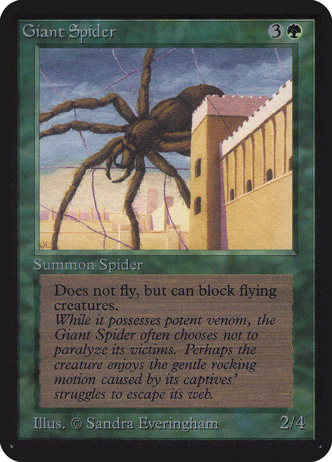 Giant Spider [Alpha Edition] | Deep Dive Games St. Marys