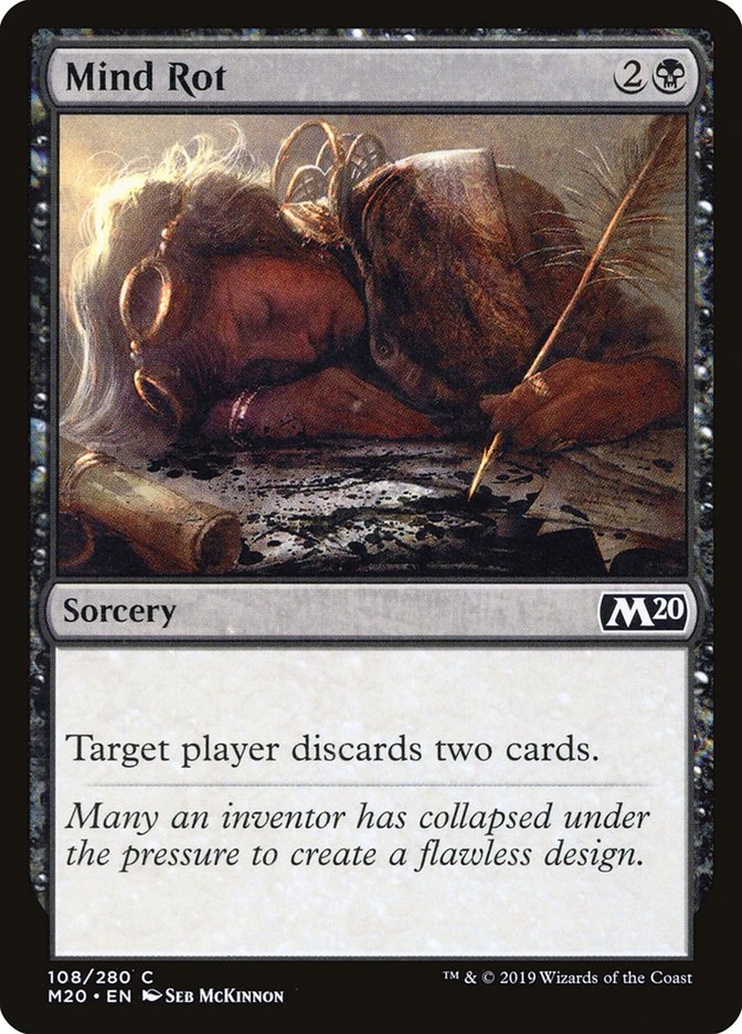 Mind Rot [Core Set 2020] | Deep Dive Games St. Marys