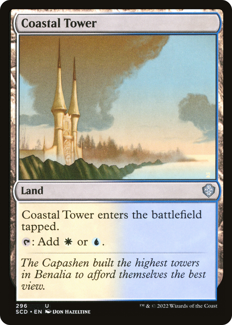 Coastal Tower [Starter Commander Decks] | Deep Dive Games St. Marys