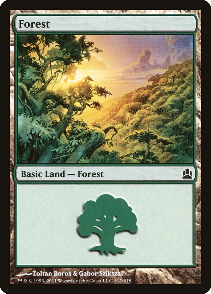 Forest (317) [Commander 2011] | Deep Dive Games St. Marys