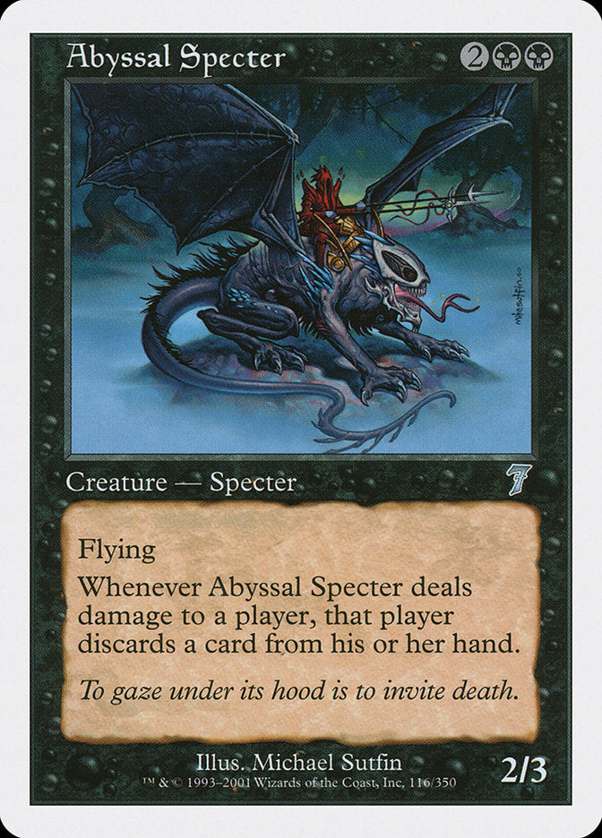 Abyssal Specter [Seventh Edition] | Deep Dive Games St. Marys