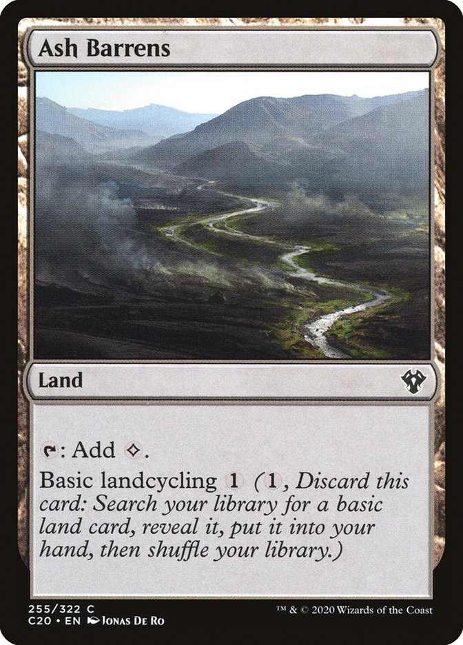 Ash Barrens [Commander 2020] | Deep Dive Games St. Marys