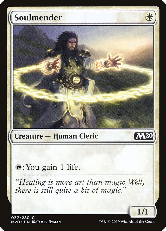 Soulmender [Core Set 2020] | Deep Dive Games St. Marys