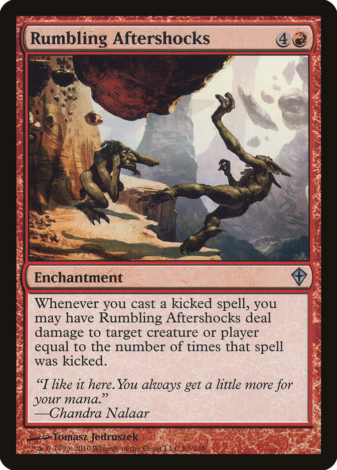 Rumbling Aftershocks [Worldwake] | Deep Dive Games St. Marys