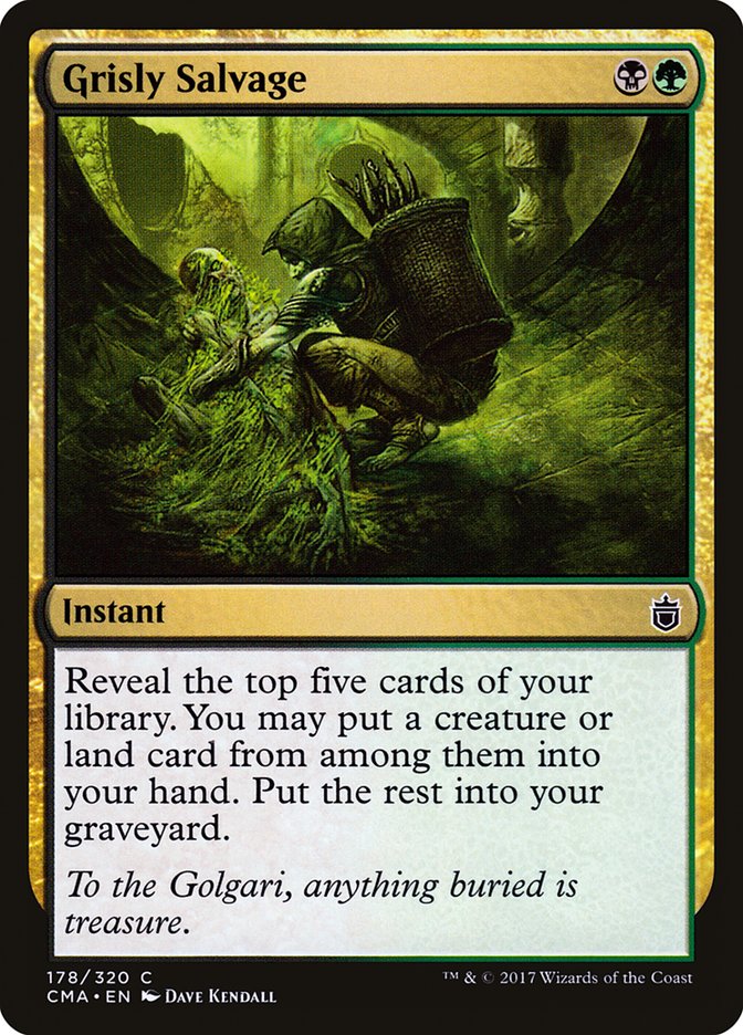 Grisly Salvage [Commander Anthology] | Deep Dive Games St. Marys