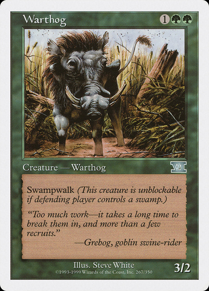 Warthog [Classic Sixth Edition] | Deep Dive Games St. Marys