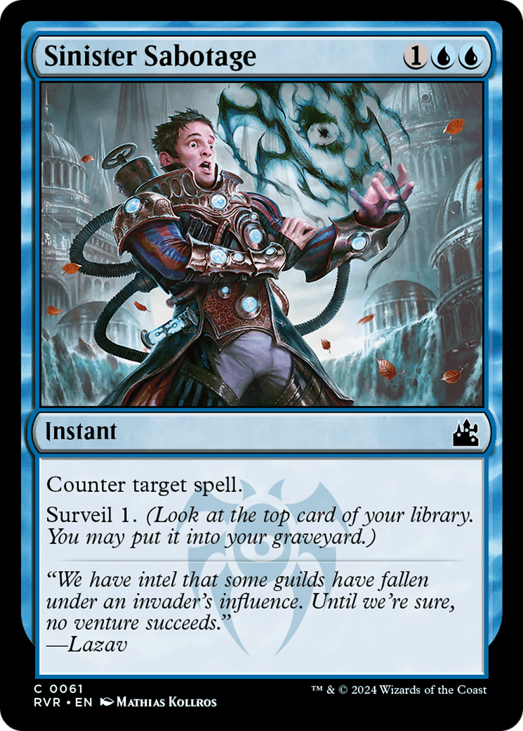 Sinister Sabotage [Ravnica Remastered] | Deep Dive Games St. Marys
