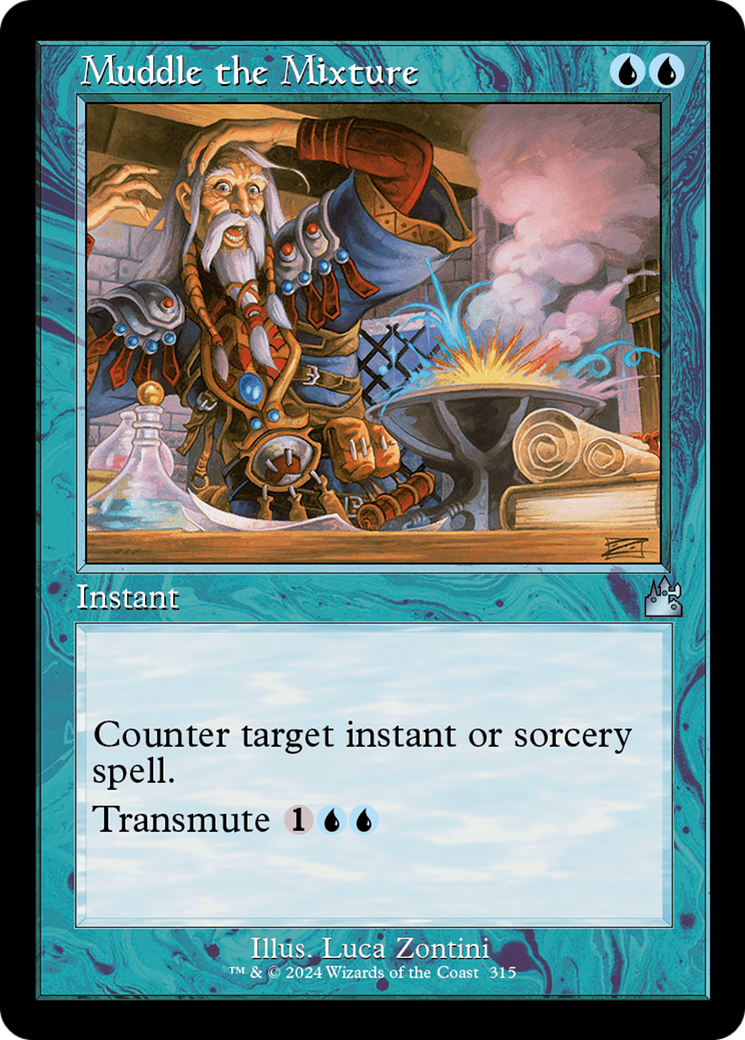 Muddle the Mixture (Retro Frame) [Ravnica Remastered] | Deep Dive Games St. Marys