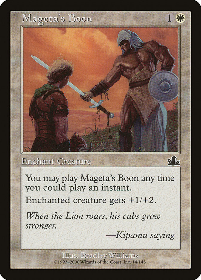 Mageta's Boon [Prophecy] | Deep Dive Games St. Marys