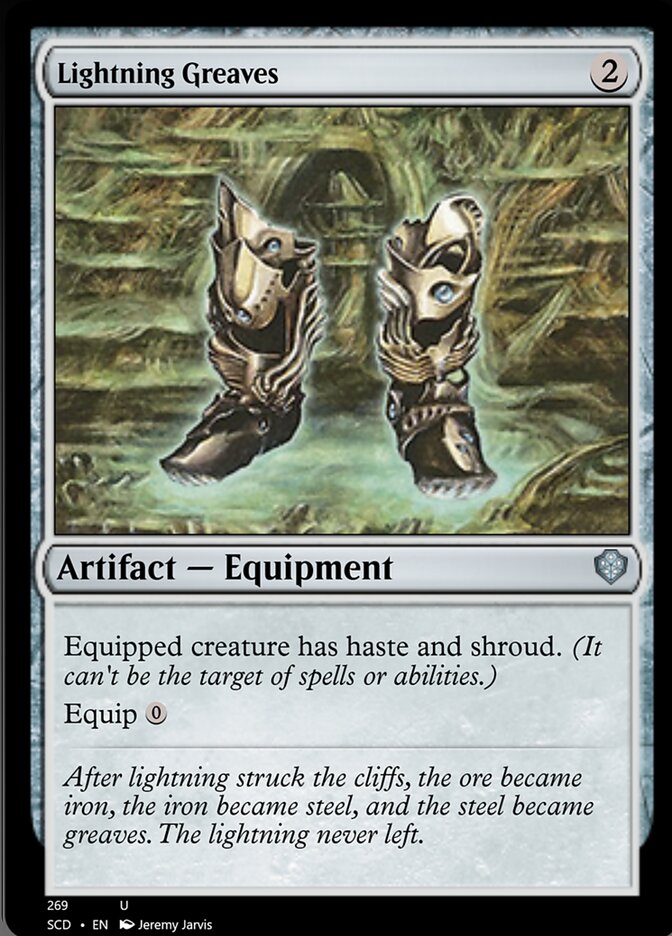 Lightning Greaves [Starter Commander Decks] | Deep Dive Games St. Marys