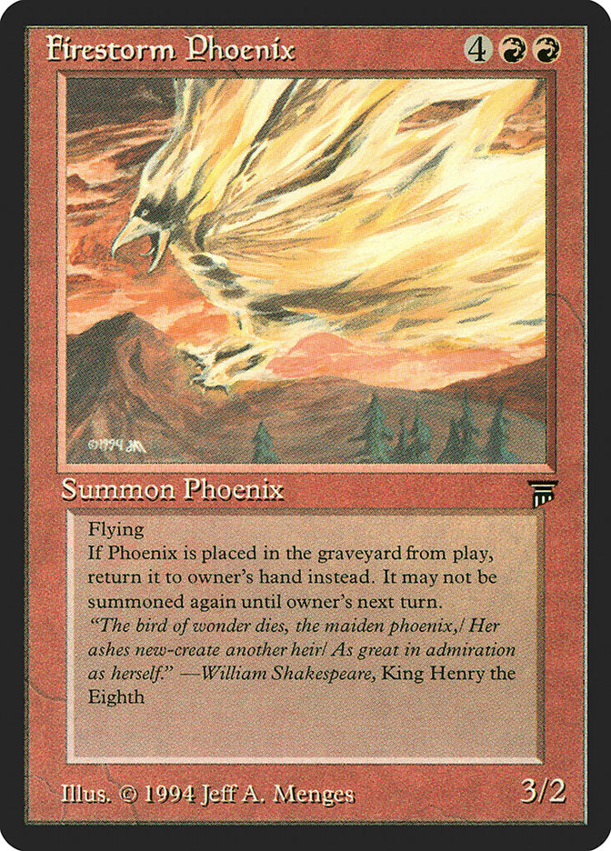 Firestorm Phoenix [Legends] | Deep Dive Games St. Marys