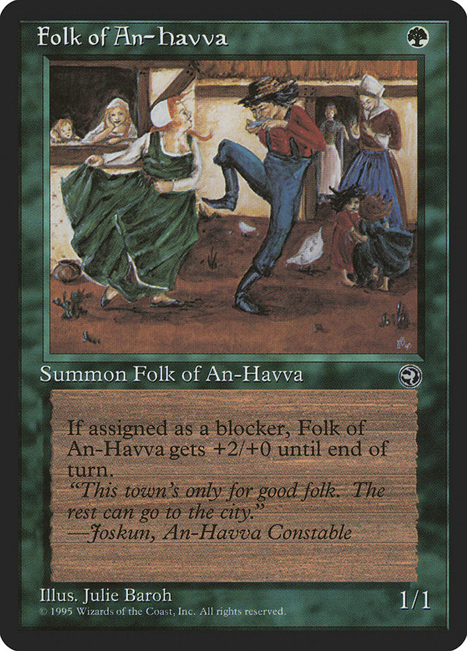 Folk of An-Havva (Joskun Flavor Text) [Homelands] | Deep Dive Games St. Marys