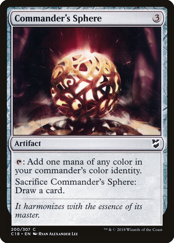 Commander's Sphere [Commander 2018] | Deep Dive Games St. Marys
