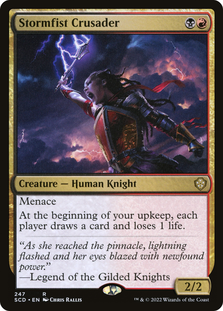 Stormfist Crusader [Starter Commander Decks] | Deep Dive Games St. Marys