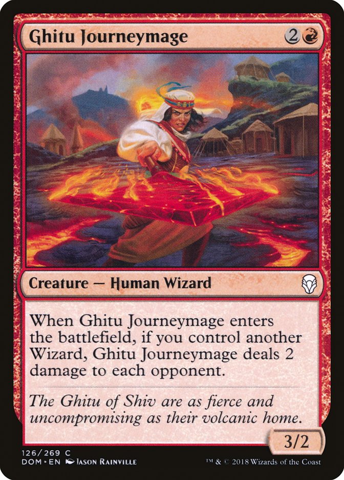 Ghitu Journeymage [Dominaria] | Deep Dive Games St. Marys