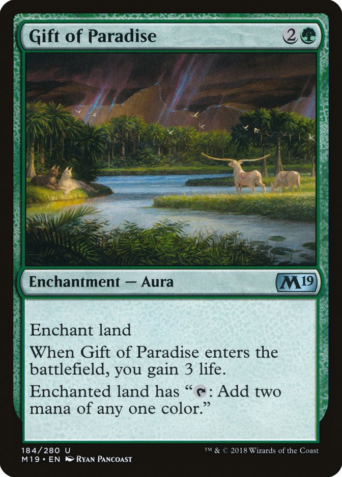 Gift of Paradise [Core Set 2019] | Deep Dive Games St. Marys