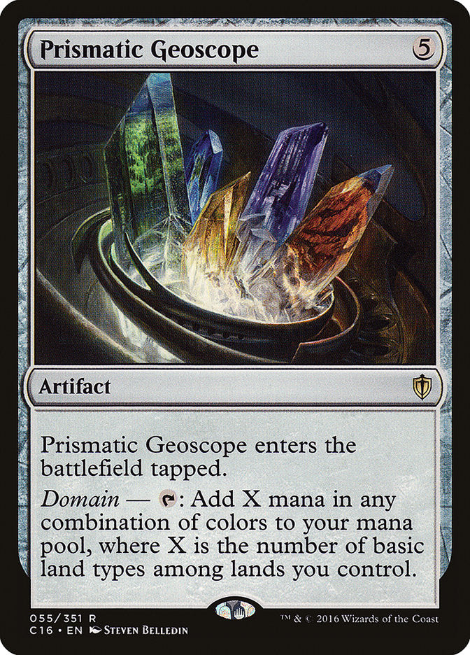 Prismatic Geoscope [Commander 2016] | Deep Dive Games St. Marys