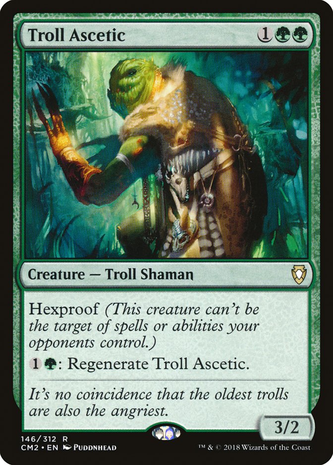 Troll Ascetic [Commander Anthology Volume II] | Deep Dive Games St. Marys